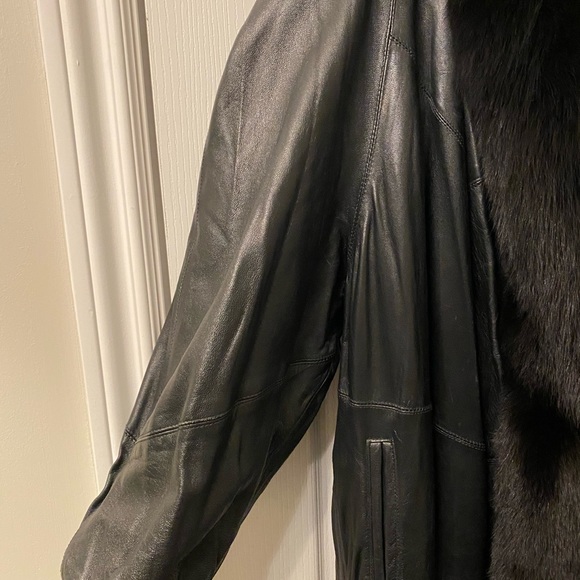 Genuine Leather & Fur women’s coat